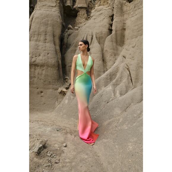 BAOBAB Rafia Dress Tauro small